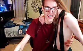 whiteboiwithabs couple webcam sex 2